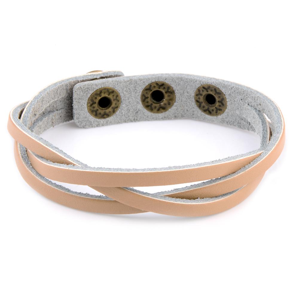 Chanfar Hot sales Retro Leather Bracelet Adjustable Wrist Strap Men And Women Bracelet Simple Style Jewelry