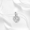 Ahthen Copper Bead Charms Sisters Dangle Charm Fit Snake Chain Bracelets Necklaces for Women Jewellery Making High Quality