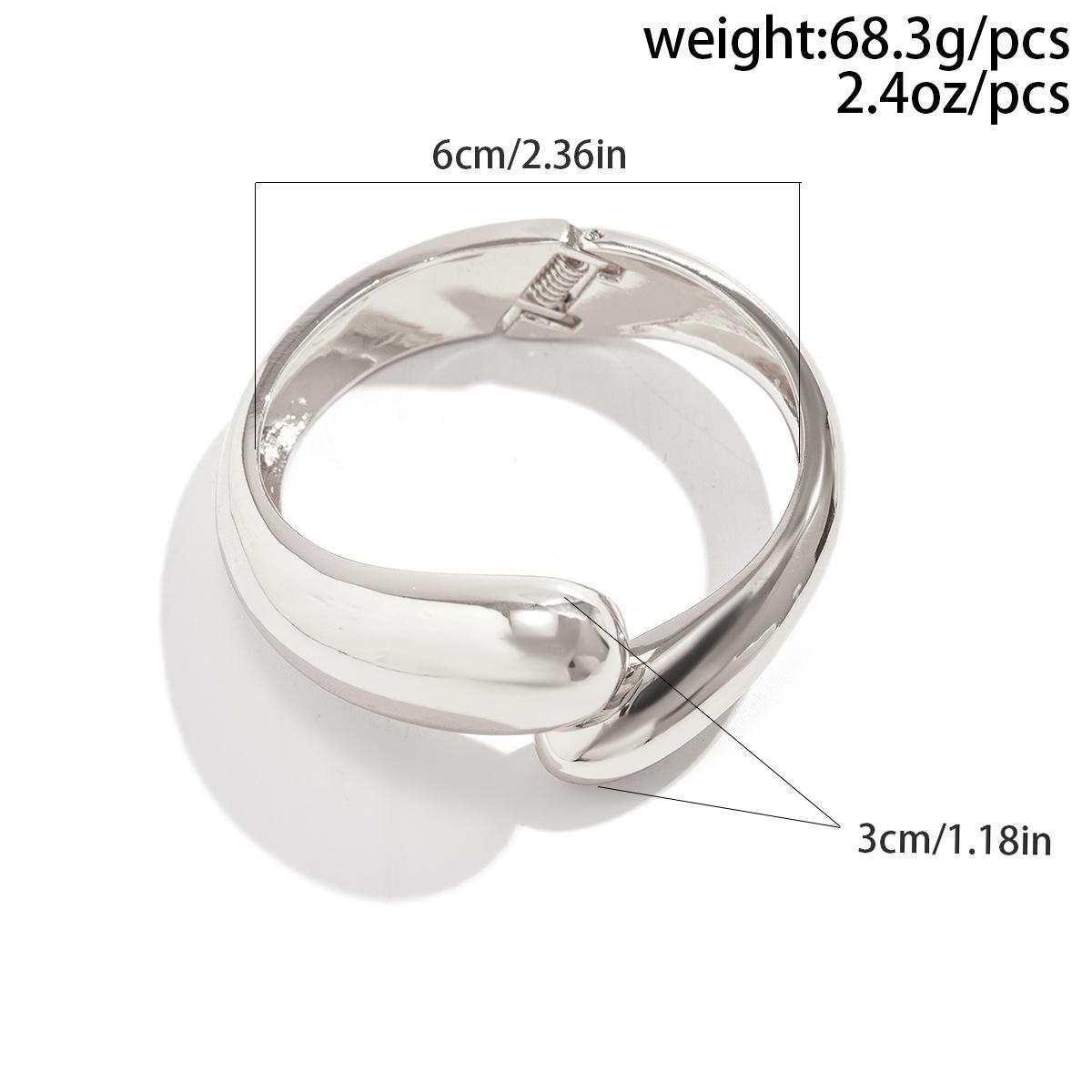 

Широкая версия персонализированного браслета, популярный открытый браслет, преувеличенный сплав с высокой степенью сохранения цвета, ювелирный браслет