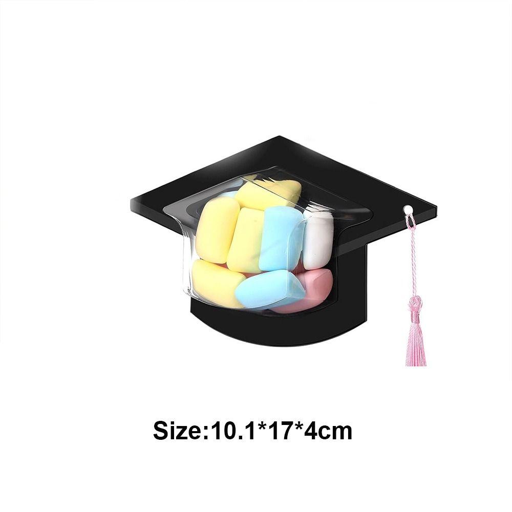 1/5/10PCS With Tassel Graduation Cap Candy Card Clear Greeting Card  Graduation Party