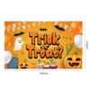 Scary Atmosphere Halloween Flag Trick Or Treat Happy Halloween Banner Multi-style   Home Decor