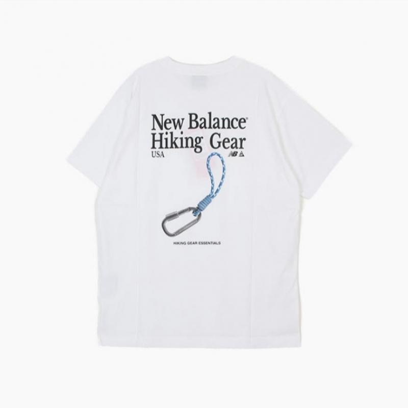 New Balance Tee Eqs Nbnefco283 10 Uni Carabiner Graphic Short Sleeve Tee  Ove