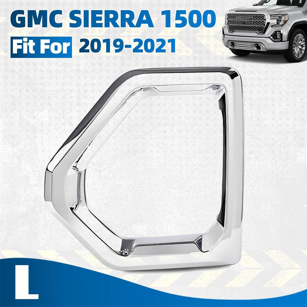 For 2019-2021 Gmc Sierra 1500 Front Bumper Fog Light Bezel Cover Left Side