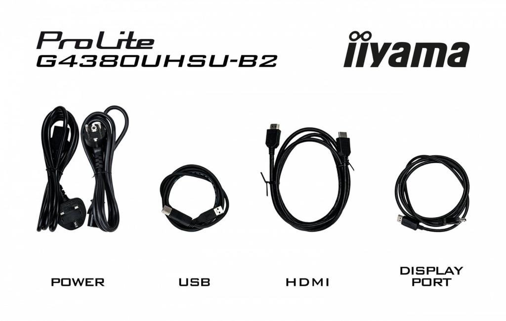 Monitor G-Master 42,5 pollici G4380UHSU-B2 4K,VA,2xHDMI,2xDP,0,3ms,144Hz,550cd, 4000:1, HUB USBx4, 2x7W