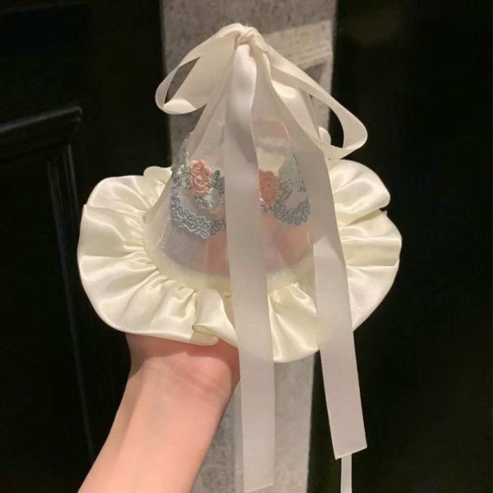 Cone Hats Flower Knot Headband Hair Clips Birthday Crown Funny Mesh Birthday Hat Sweet Girl