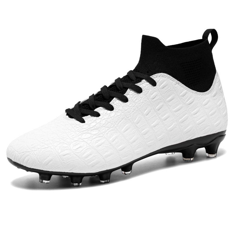 Football Shoes Men's High Top Shoes Spring Sports Youth Students Foreign Trade Competition Women's Spikes Large Size Training