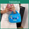 Cute Cartoon Plush Bear Handheld Bag Oversized Storage Cosmetic Purse For Girls