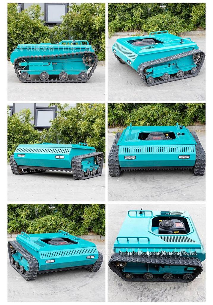 Remote Control Smart Lawn Mower for Complex Terrain and Roadside Weeding