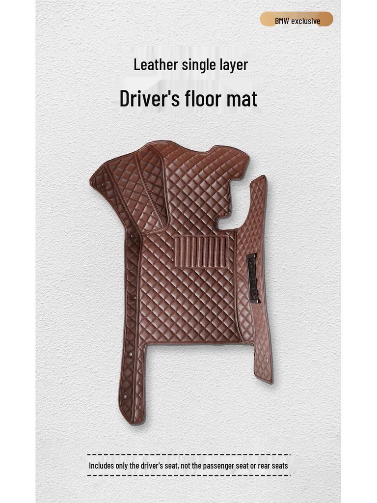 Covorașe de podea din piele cu acoperire completă BMW pentru Seria 3, 5, 7 și X1, X3, X5