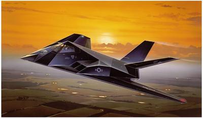 Model plastikowy Platz Italeri American Nighthawk IT0189 1/72 F-117A (Samolot)