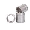 Acessórios de Tubo de Fio Interno de Aço Inoxidável 304 Braçadeira Rosca Fundida Cabeça Direta 1/2'' 3/4'' 1'' 1.2'' 1.5'' 2'' DN8/10/15/20
