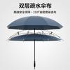 Automatic reverse umbrella straight rod long handle double-layer umbrella car umbrella large double reflective umbrella wind-resistant reinforcement