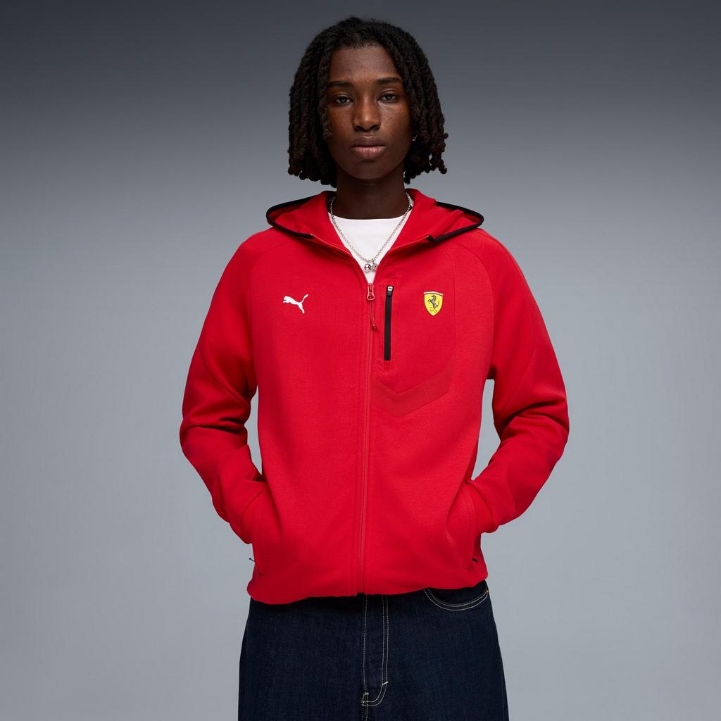 Men's hoodie Puma FERRARI HDD PM1 red 63424302 r L