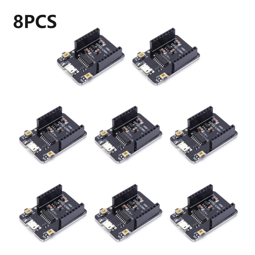 1-30PCS ESP32-CAM WiFi Bluetooth Camera Module Programming Development Board CH340 Serial To USB Backplane TTL Downloader Module