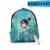 Popular Cool Nagatoro Notebook Backpack Boys/Girls Pupil School Bags 3D Print Keychains Oxford Waterproof Cute Small Backpacks