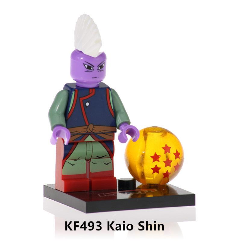 Dragon Ball Doll Building Block Villain Small Particle Splicing Doll Single Toy Bag