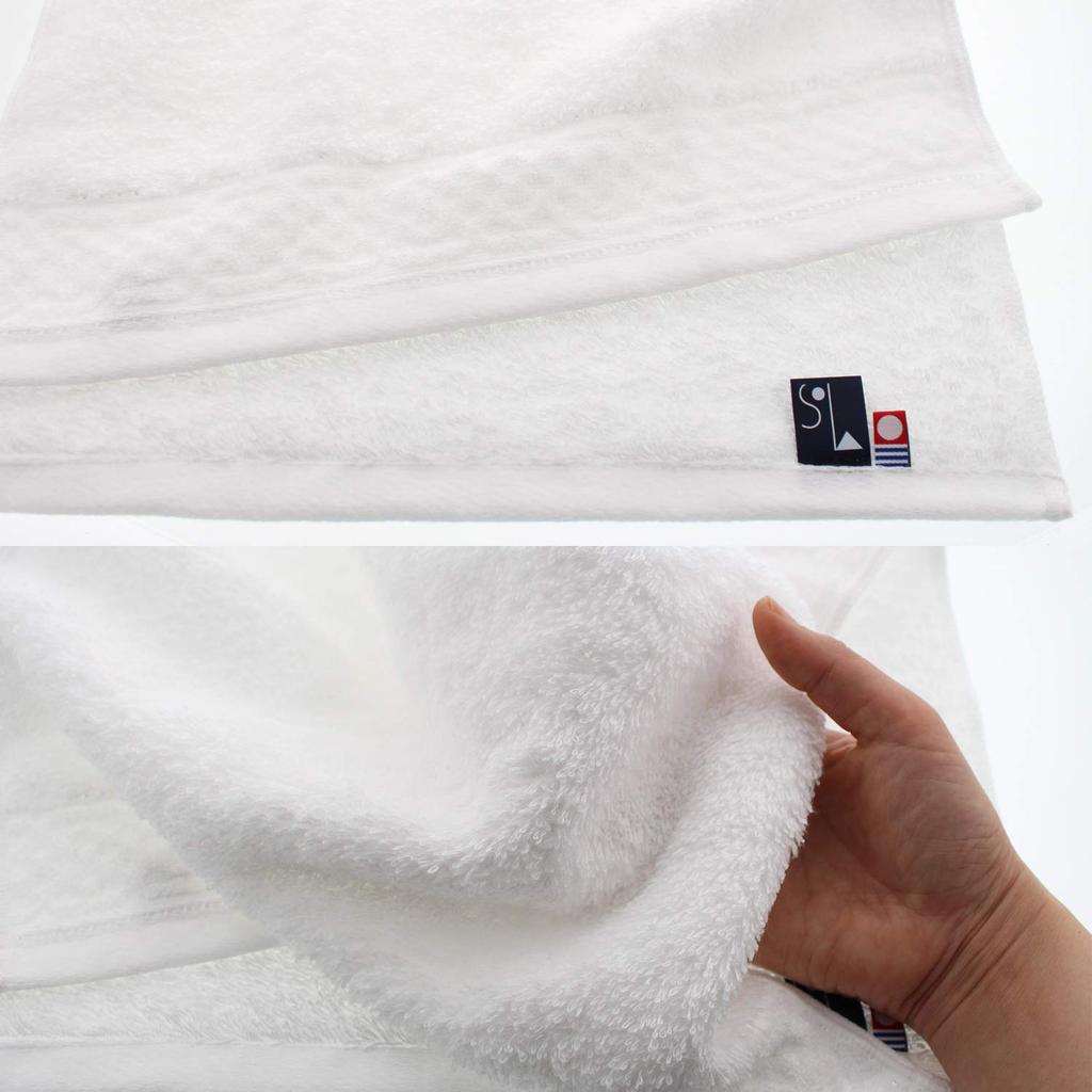 Top Factory Imabari SOLA Face 34 X 80 Cm Towel, White, Approx.