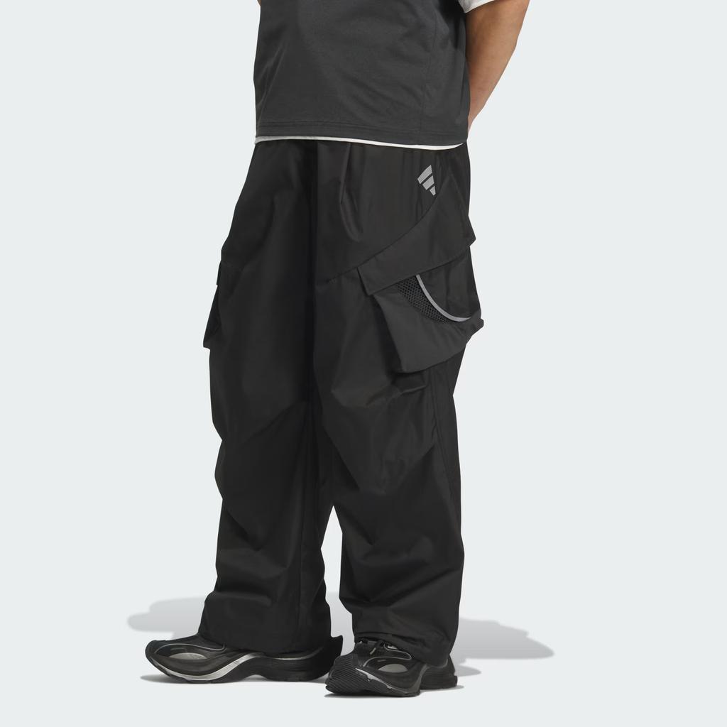 Adidas Calças de Fato de Treino Largas Confortáveis Cargo Esportivas Masculinas KF0679