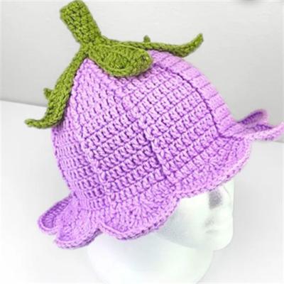 Purely Hand-knitted Funny Wig Props, Headgear, Party Hat
