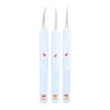 3 Pcs Facials Blackhead Remover Tweezers Extractor Acne Removal Pimple Popper Tool Kits Blackheads Tweezers