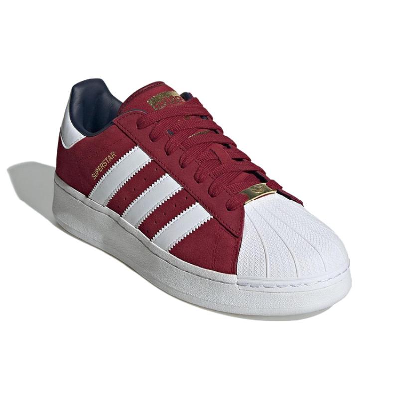 Adidas Superstar Xlg Collegiate Burgundy White Sneakers IE9872