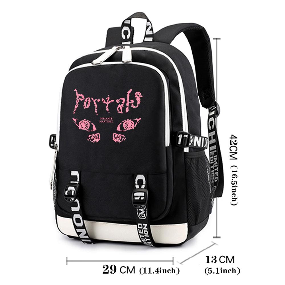 Melanie Martinez Backpack Cry Baby Popular Music Fashion Travel Backpacks Unisex