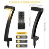 4/6/8Pcs Solar Lights 7-Shape for Garden Lawn IP65 Waterproof Pathway Landscape Lighting 6 LED Auto Dusk to Dawn Solar Ground Light