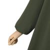 2024 Einfarbiges Langarm-Lockeres Kleid - Nahöstlicher Muslimischer Stil