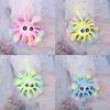 Stress Relief Luminous Puffer Ball Squeeze Bulging Eyes Hedgehog Toy Party Favor Christmas Tree Decorations for Adults