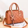 Trend Embroidery Thread Shoulder Bag Female Branded Trending Handbags Ste Pattern Pu Leather Crossbody Bags for Women