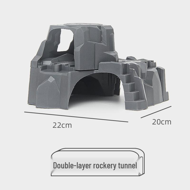 Magnetic Wooden Train Bridge Blocks for Kids - Compatible with All Brands