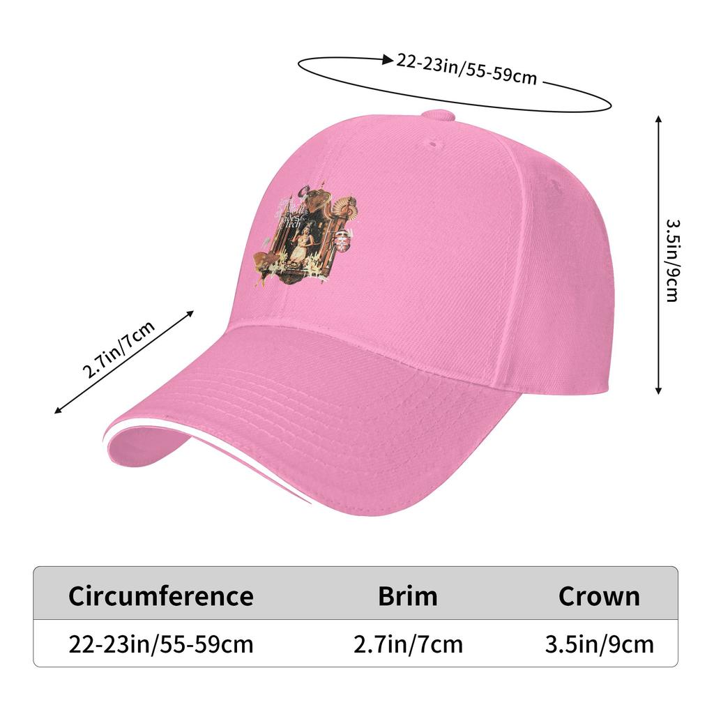 Melanie-Martinez Hades Casual Baseball Cap Spring Trucker Hat Running Hippie Hip Hop Hats Unisex-Teens Baseball Caps