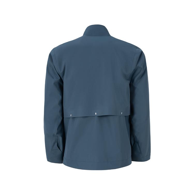 ASICS Breathable Water-Resistant Fashion Stand-Up Collar Commuter Sports Jacket Men jackets 2031F530-400