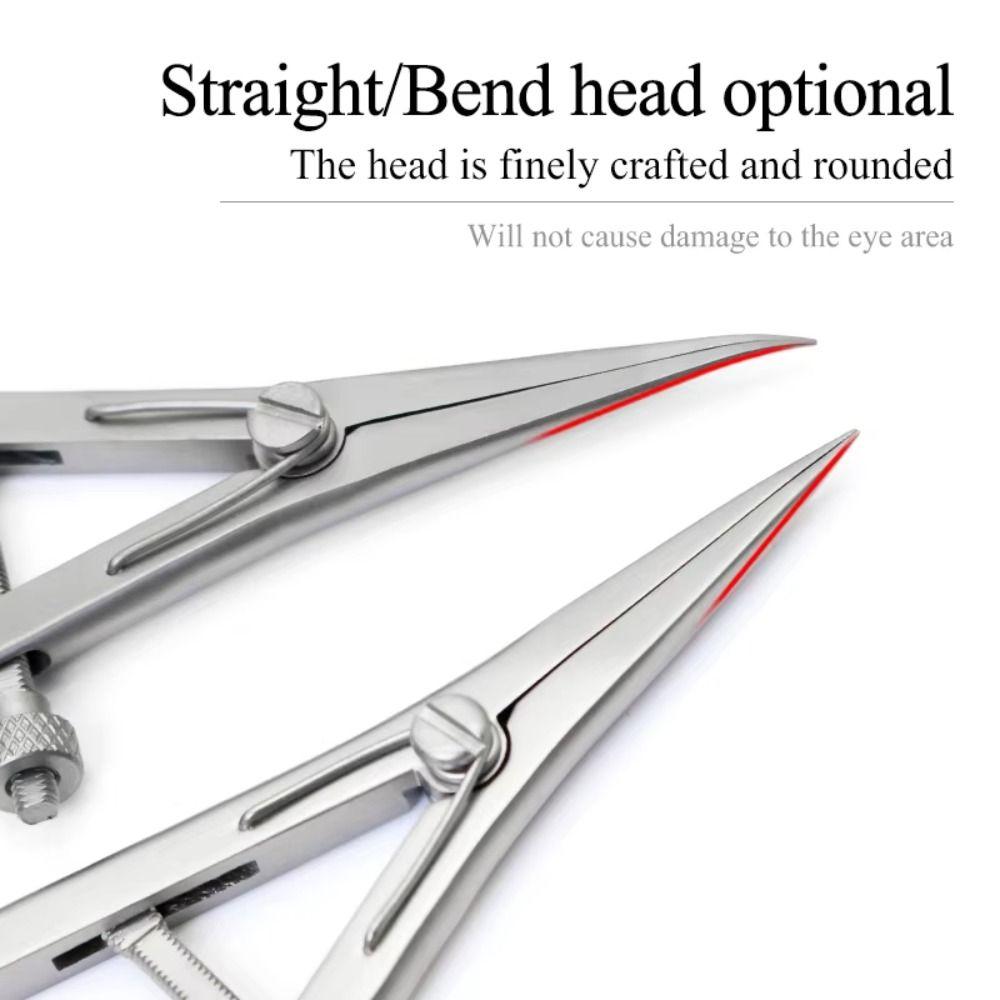 Screw Adjustment Eyelid Caliper Sterilizable Surgical Caliper Ophthalmic Caliper  Surgical Tool