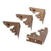 Furniture Decorative Antique Corner Triangle Corner Furniture Protector Wooden Box Corner Protector