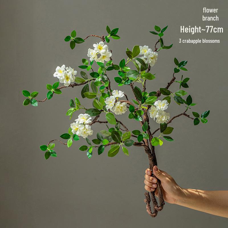 Bionic Begonia: Artificial Luxury Green Plant Dining Table Decoration