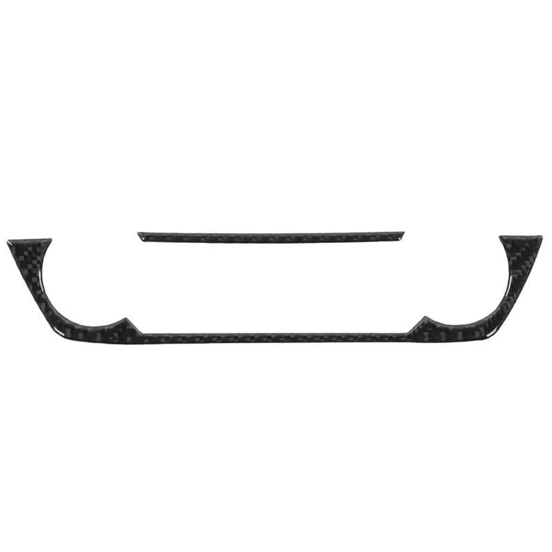 Air Conditioning Switch Trim Carbon Fiber Interior Decoration Fit for Toyota RAV4 2015 2016 2017 2018  Car