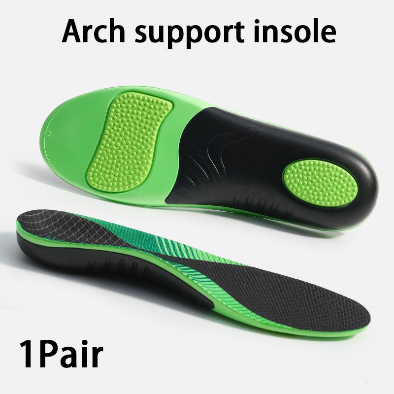 1Pair/2Pair New Orthotic Arch Support Insoles - Comfortable Running Sports Shock Absorption Quality Shoe Pads for Men & Women