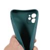 For iPhone 11 Soft TPU Rubberized Cover Fiber Lining Cushion Anti-Scratch Phone Case
