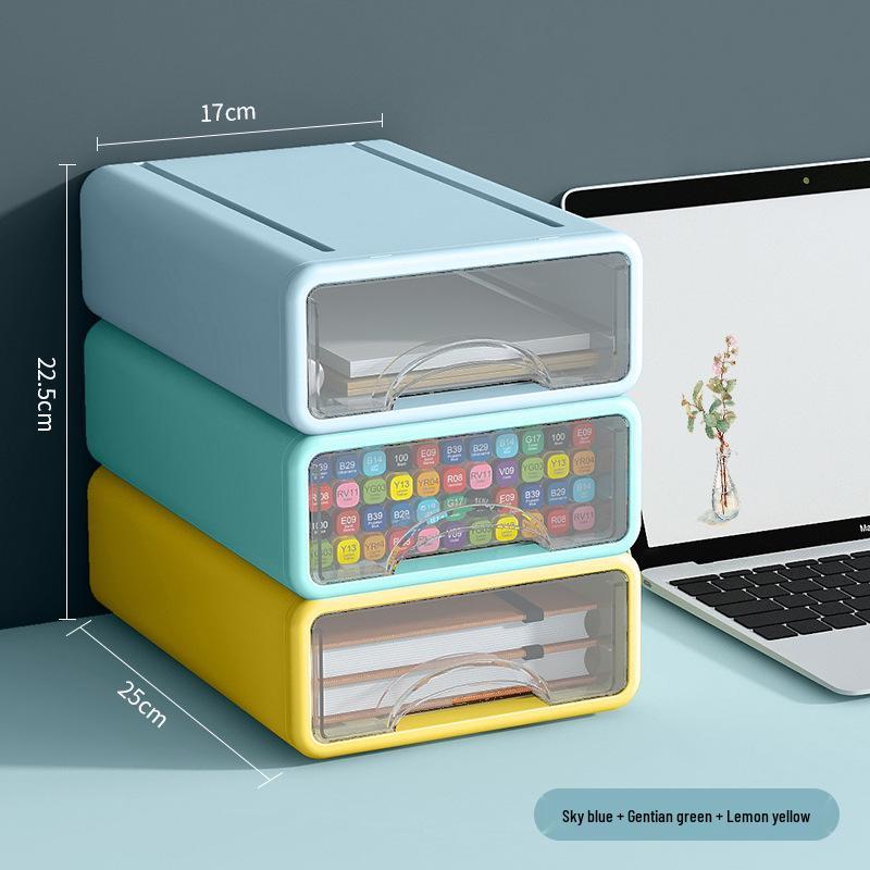 Desktop Drawer Organizer for Cosmetics and Stationery