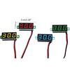 DC2.5V-30V Digitales Voltmeter Spannungsprüfer Messgerät 0,28" LED Volt-Instrument Werkzeug 2 Drähte 3-stellige Anzeige Voltmeter Anzeige