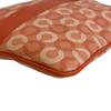 Coach 43625 Pochette Op Art Pattern PVC Shoulder Bag Pink PVC Women Used