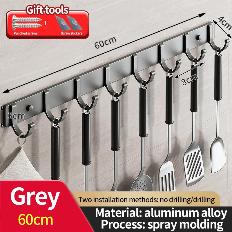 Bezděrovací dvířka za hákem Úložný prostor na zeď Věšák na šaty Háček na kabáty bez vrtání Věšák Ložnice Organizér Úložný prostor Kuchyně Acce