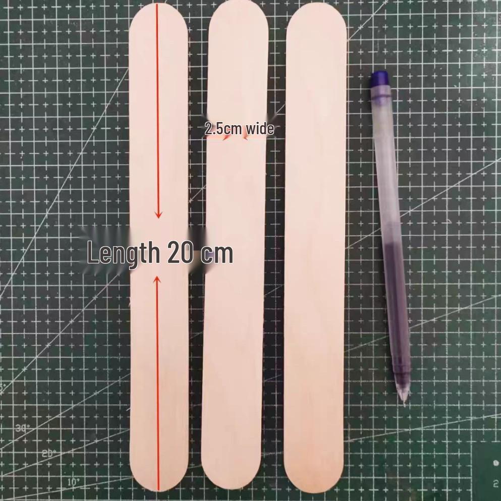 

Large Wooden Popsicle Sticks for DIY Projects