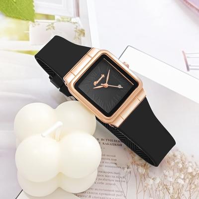 Luxury Watches for Women Quartz Calendar Watch Silicone Strap Ladies Wristwathes Clock Gift Relogio Feminino Zegarek Damski