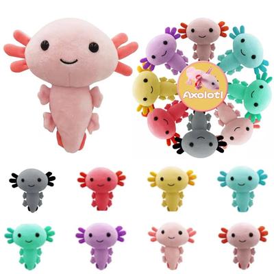 Plyšové hračky Axolotl Měkké Kawaii Plyšový polštář Axolotl Hračky Plyšová hračka Axolotl Vycpaný plyšový Axolotl na vánoční dárky Domácí dekorace