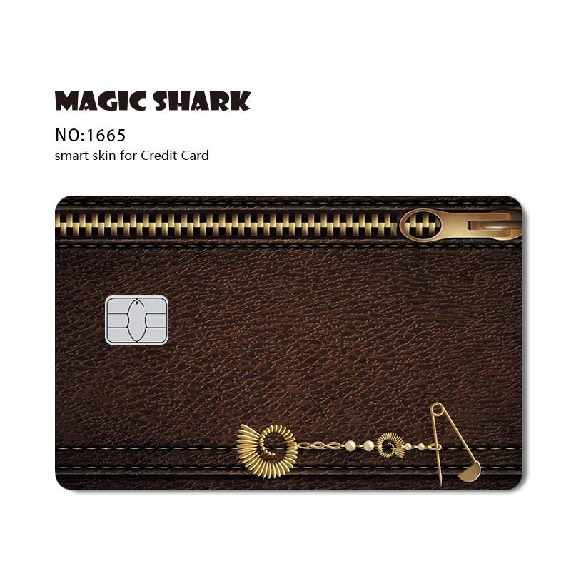 Magic Shark Fashin King Poker Geldspiel Controller Drache 3M Matt Dünne Aufkleberfolie Skin für Debit Bank Kreditkarte