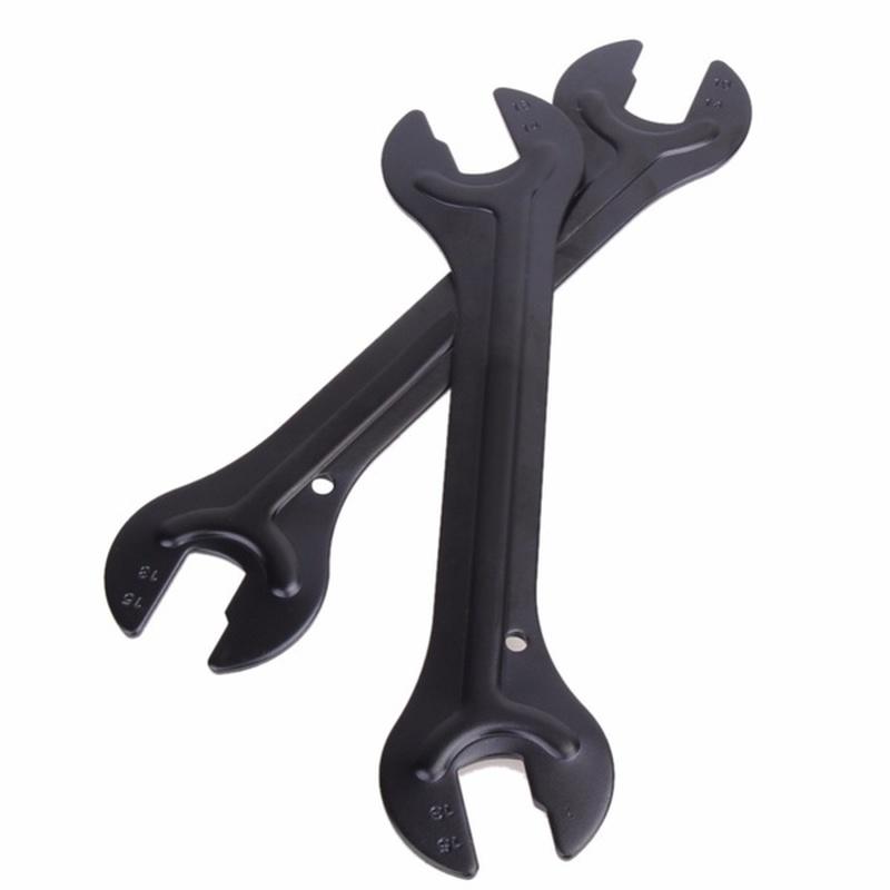 1/2PCS Bike Tool 13/15 Mm 14/16 Mm Steel Bicycle Wrench Cycling Head Open End Axle Hub Spanner Cone Bicycle Repair