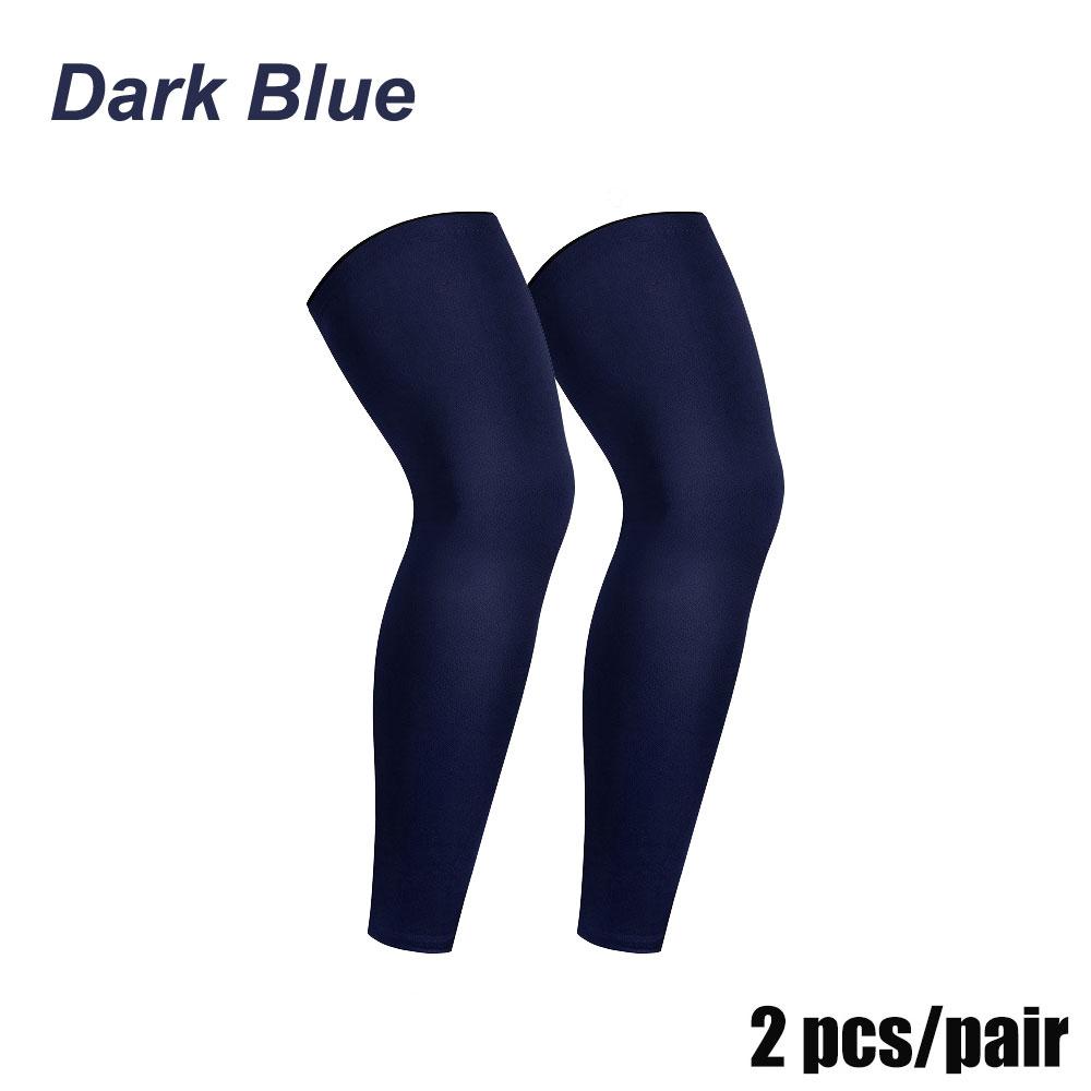 

1 Pair Sports Compression Leg Warmers Basketball Football Cycling Knee Calf Sleeves UV Protection Unisex XXL