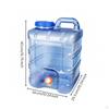 Water Storage Tank with Spigot | FoodGrade PC Material, Container faucet, oversized mouth